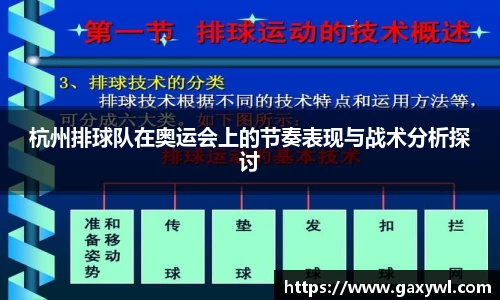 杭州排球队在奥运会上的节奏表现与战术分析探讨